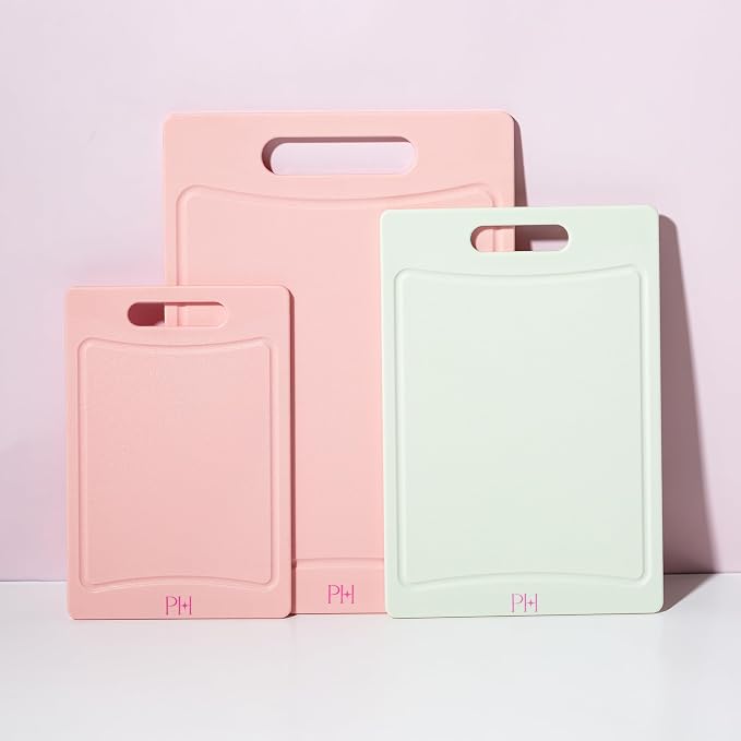 Paris Hilton Cutting Boards, Dual-Sided Cutting Board Set - Image 8