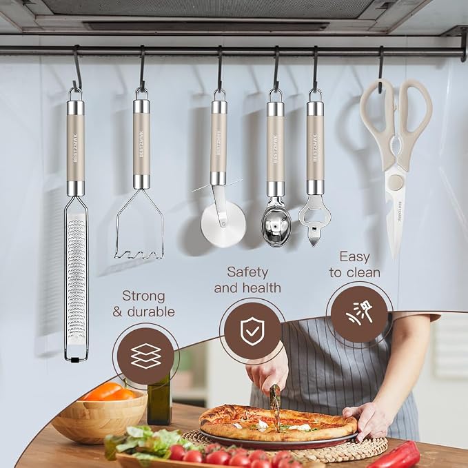 Kitchen Utensils Set-Silicone Cooking Utensils-33pcs Non-Stick Silicone Cooking - Image 6