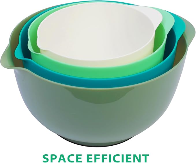 BoxedHome Classic Mixing Bowl Set, BPA Free Plastic, Microwave and Dishwasher - Image 8