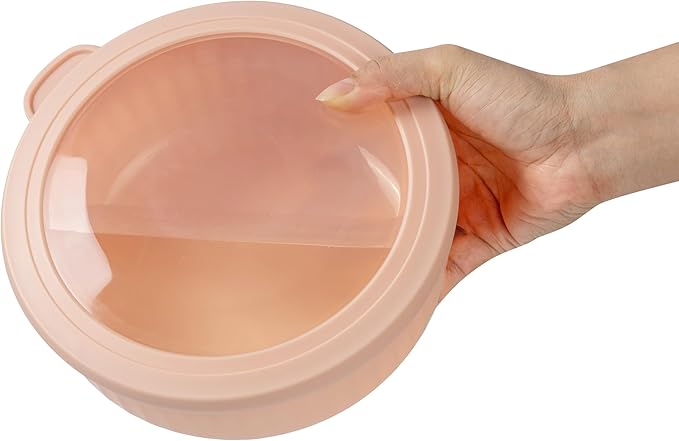 COOK WITH COLOR Prep Bowls with Lids- Wide and Deep Nesting Plastic Small - Image 2