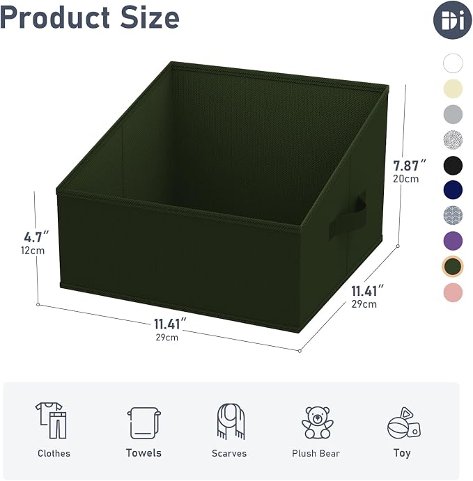 DIMJ Closet Storage Bins 6 Pack - Image 2