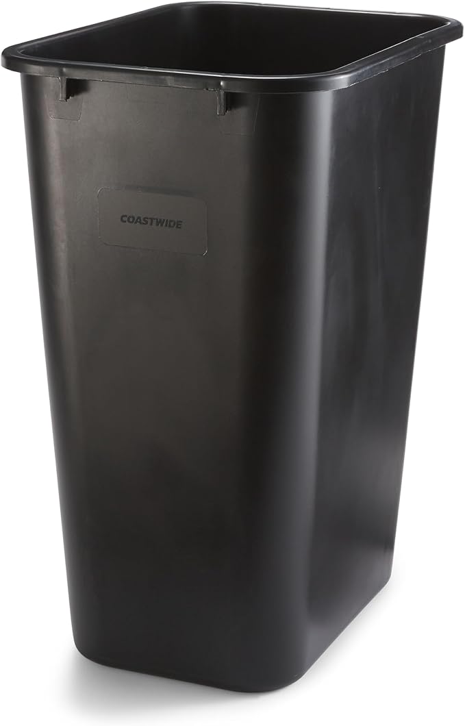 COASTWIDE Professional Indoor Trash Can Without Lid, 10.25 Gallon by CoastwideProfessional