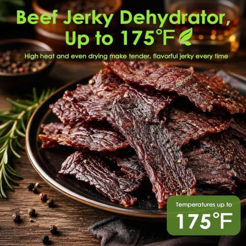 HOPERAN Dual-Zone Food Dehydrator, 16 Trays, 1200W