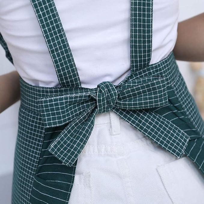 Cute Apron for Women with Pockets, Comfortable Kitchen Apron - Image 4