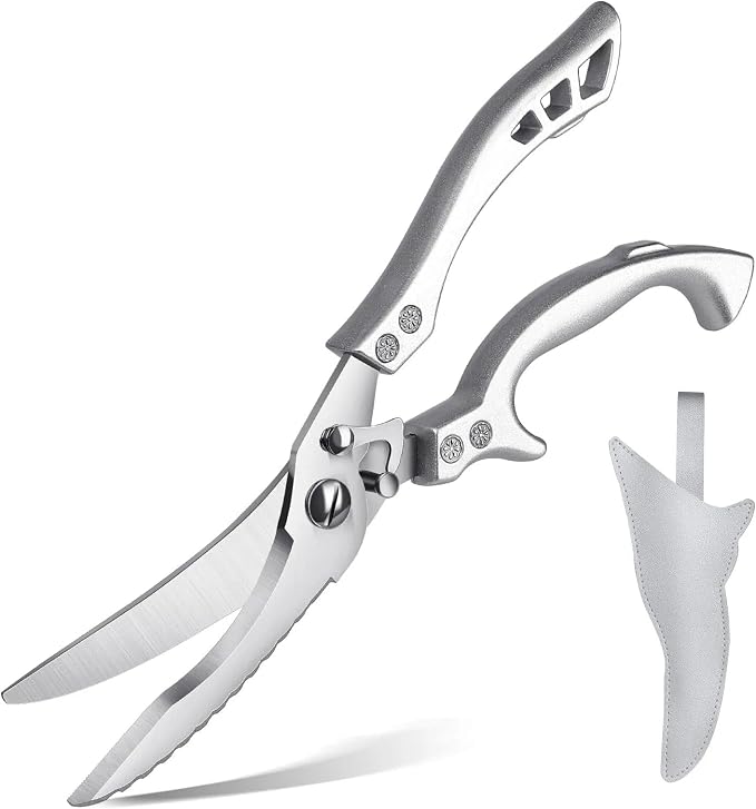 PURPLEBIRD Poultry Shears Heavy Duty, Kitchen Scissors Dishwasher Safe Kitchen by PURPLEBIRD