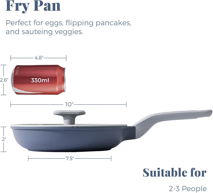 PRICUSIS Nonstick Ceramic Frying Pan - Image 2