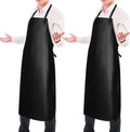 Gotega Waterproof Rubber Vinyl Apron Adjustable Dishwasher Apron by Gotega