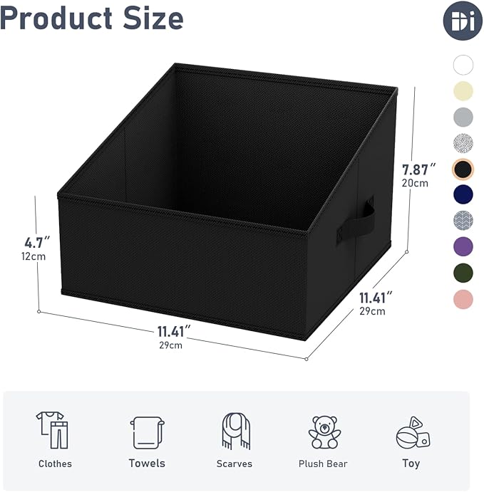 DIMJ Closet Storage Bins 12 Pack - Image 5