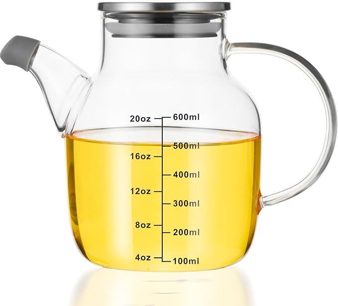 PARACITY Glass Oil Dispenser Bottle by PARACITY