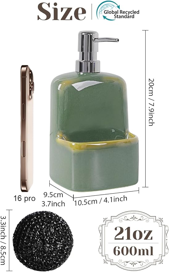 INGOFIN Kitchen Dish Soap Dispenser - Image 2