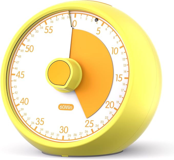 Conchstar Visual Timer 60-Minute Countdown Timer by Conchstar