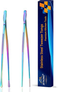 JETKONG 2 Pcs 9-Inch Culinary Tweezers Food Tweezers Kitchen Tweezer Tongs by JETKONG
