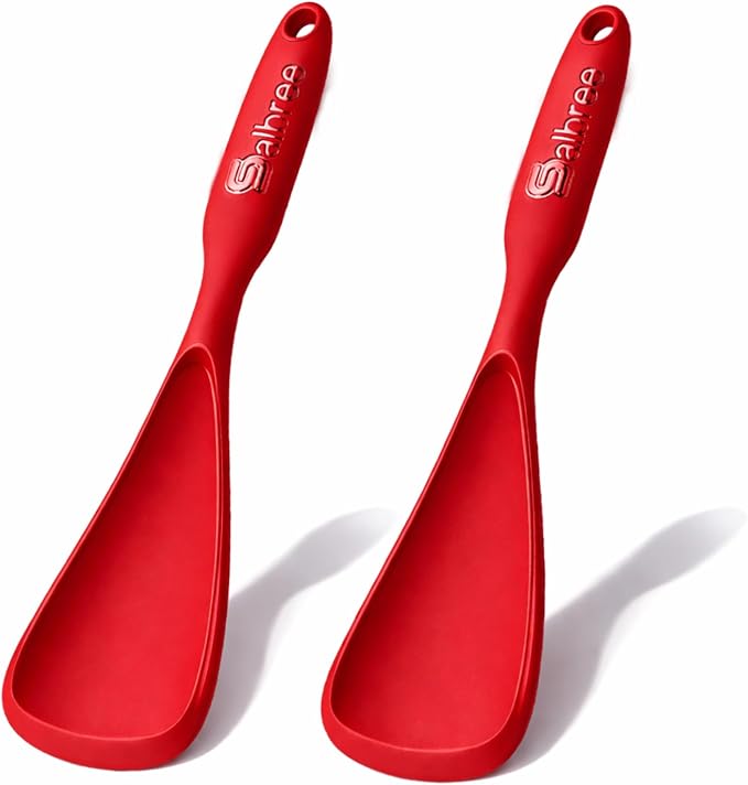 Silicone Spoon Spatula for Cooking by salbree