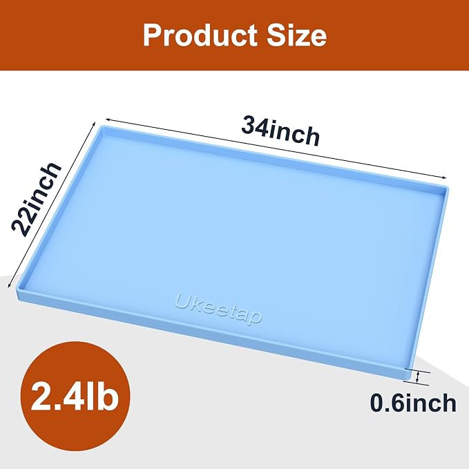 ukeetap Extra Thick Silicone Mat Waterproof - Image 7