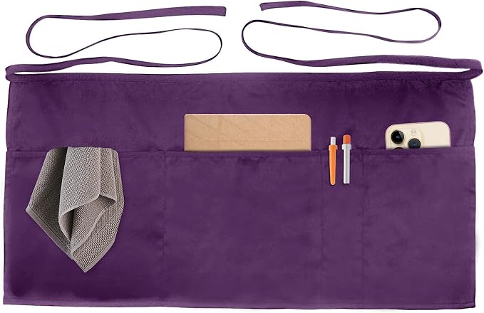 Xeoxarel Aprons with 4 Pockets 23.5'' X 11.5'' by XeoxarelWomensvests