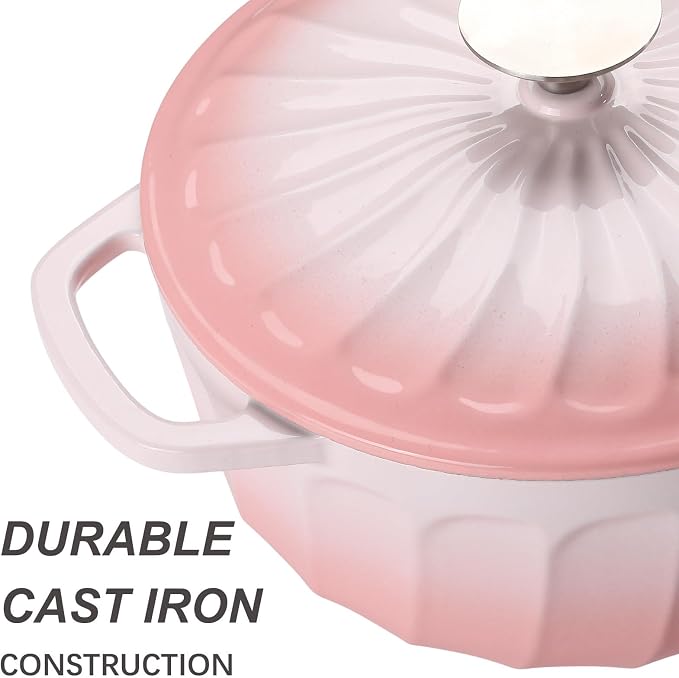 Enameled Cast Iron Dutch Oven Pot - Image 3