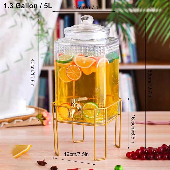 1.3 Gallon Beverage Dispenser - Image 3