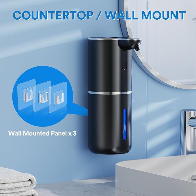 Automatic Foaming Soap Dispenser Touchless, Rechargeable Electric Hand ＆ Dish - Image 4