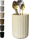 TOPYOKK Stoneware Coffee Bar Utensil Holder Tea & Coffee Spoon & Stirrer Holder by TOPYOKK