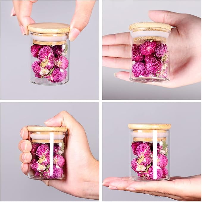 SAIOOL 20 Pack - 2.5 FL OZ Mini Spice Jars - Image 3
