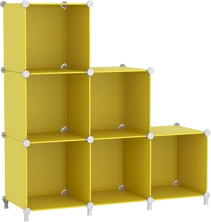 AWTATOS Cube Storage Organizer, 6 Cube Closet Organizers and Storage, DIY by AWTATOS