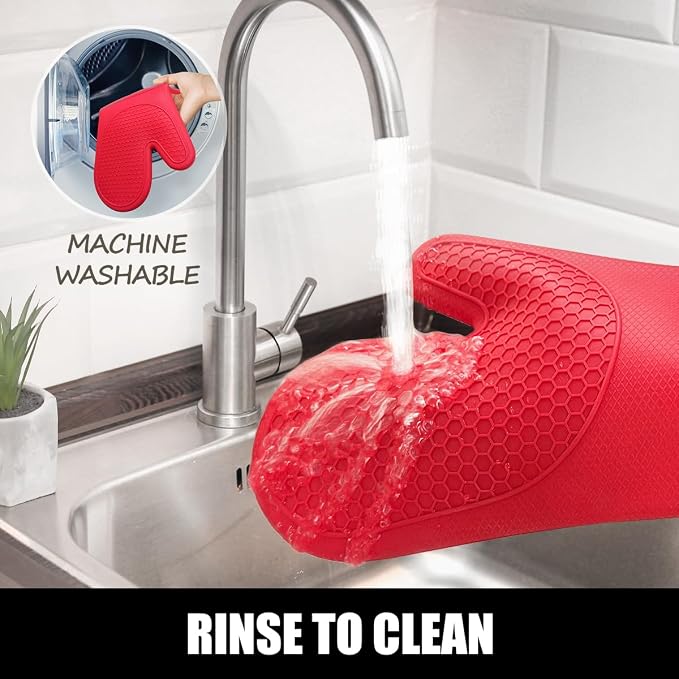 Rorecay 6pcs Oven Mitts and Pot Holders Sets - Image 6