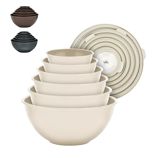 Bakken Master 12 Piece Plastic Nesting Bowls by BAKK%C3%8BNMASTER