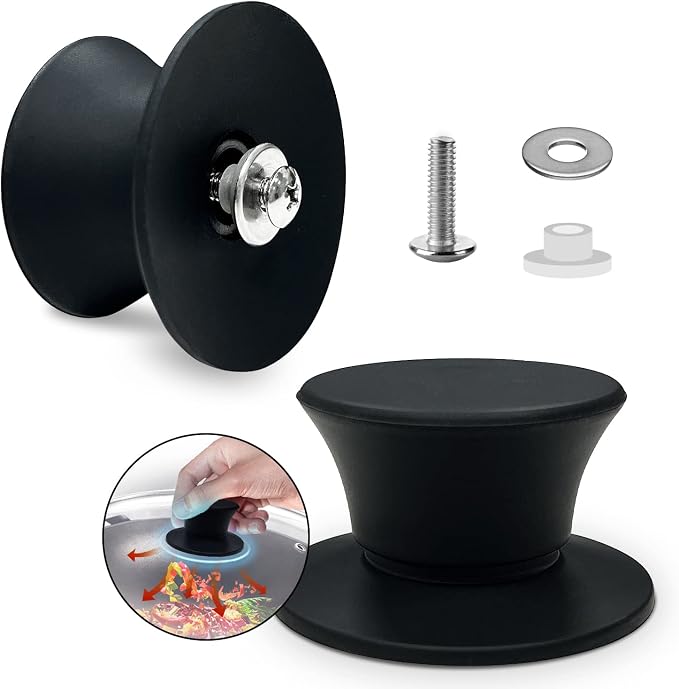 Universal Pot Lid Replacement Knobs, Ydeapi Silicone Pan Lid Holding Handles by Ydeapi