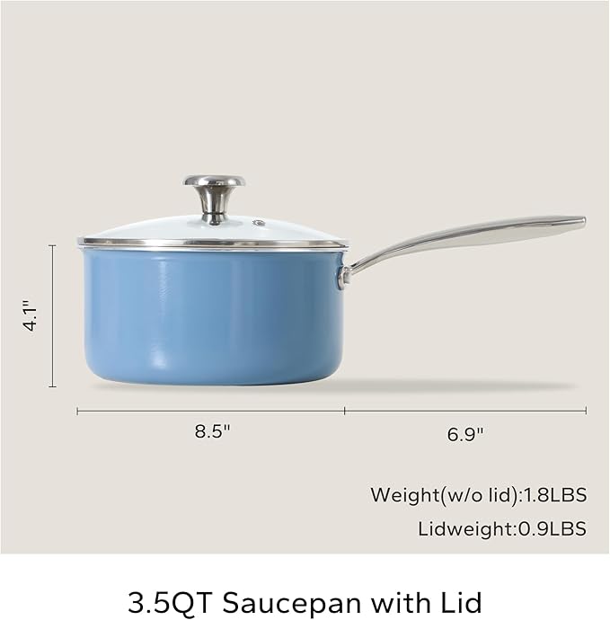 Redchef Nonstick Ceramic Sauce Pan - Image 8