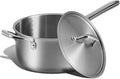 5 QT Saucepan with Lid, 3-Ply Stainless Steel Stockpot, Induction Compatible by Unknown