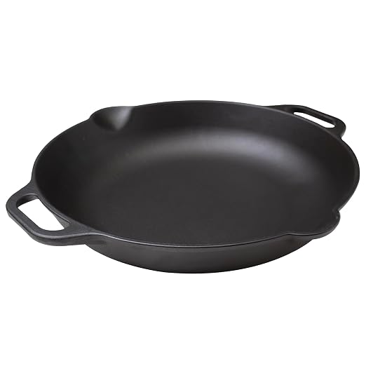 Victoria 13-Inch Cast Iron Skillet, Pre-Seasoned Cast Iron Frying Pan by VictoriaCastIron