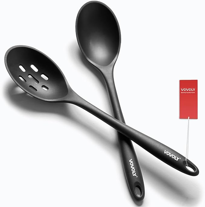 Silicone Spoons for Cooking by VOVOLY