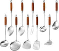 Izurok 18/10 Stainless Steel Kitchen Utensils Set, 10 Piece Cooking Utensils by IzurokBuynow