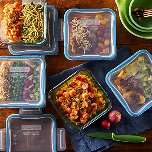 Snapware Glass Total Solutions 5-Pack 4-Cup Food Storage Set