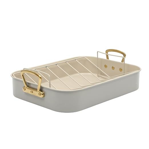 Gibson Home Broxton 2-Piece Nonstick Roaster Pan by GibsonHomewares