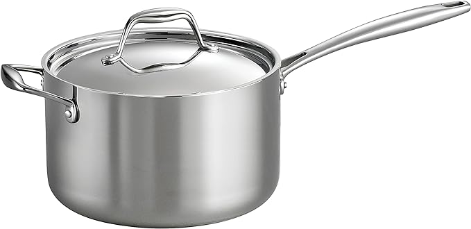 Tramontina Signature Tri-Ply Clad Stainless Steel 4-Quart Sauce Pan by Tramontina