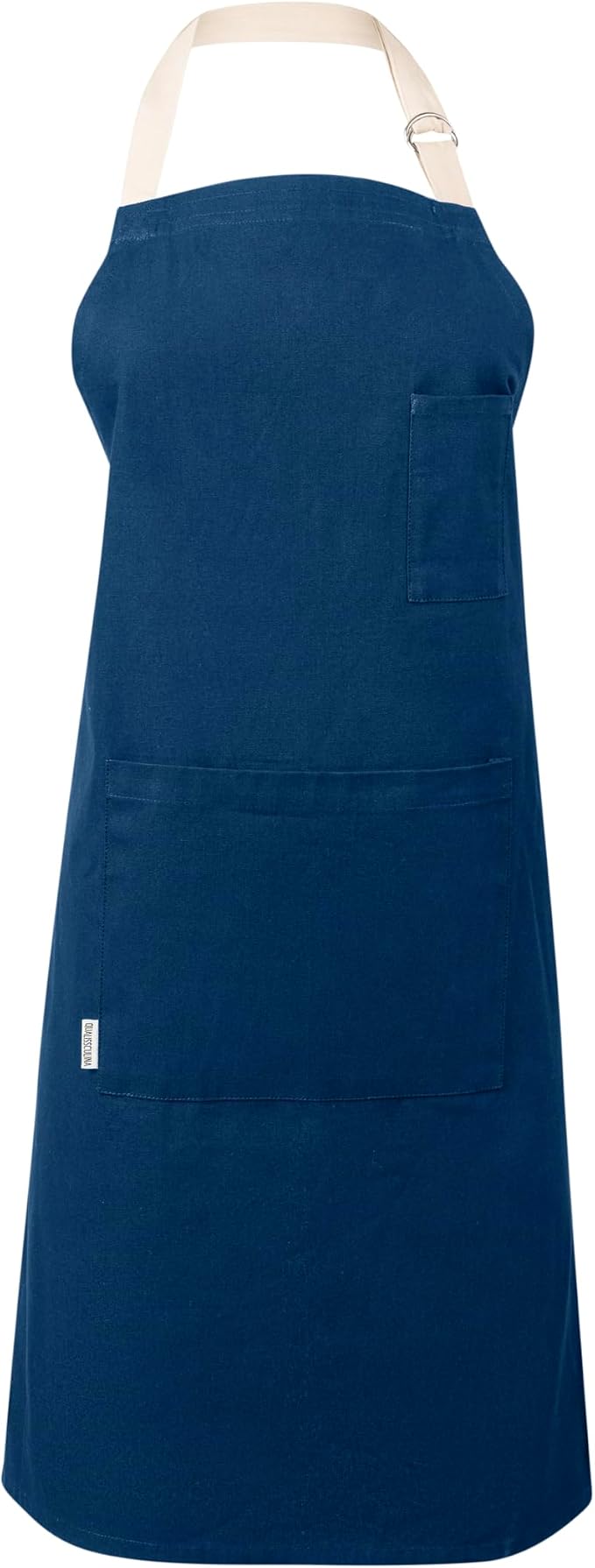 Cotton Canvas Apron for Women & Men – Adjustable Neck Strap & Waist Ties - Image 6