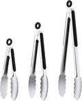Stainless Steel Tongs Set, Food Grade Stainless Steel Kitchen Tongs, Heat by DAILYKISN