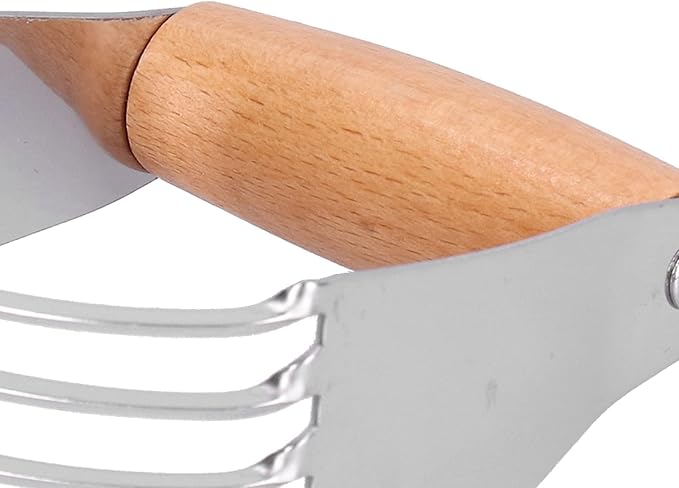 Dough Blender, Stainless Steel Pastry Cutter Heavy Duty Dough Cutter - Image 8