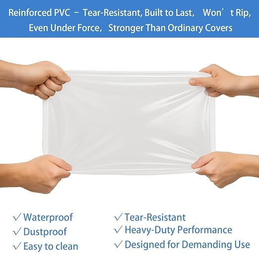 Bun Rack Cover – Transparent PVC - Image 6