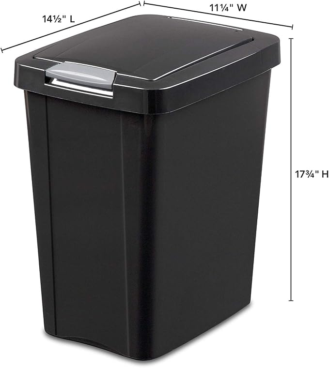 Sterilite 7.5 Gallon TouchTop Wastebasket - Image 2