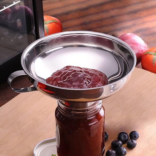 Delove Canning Funnel with Strainer - Image 5