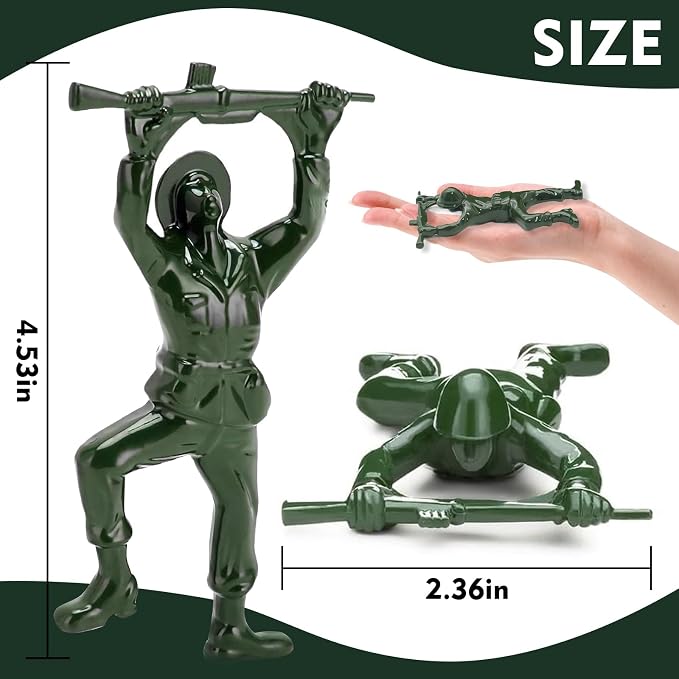 Green Army Beer Bottle Opener for Men, Unique 3D Soldier Design Ideal for - Image 3