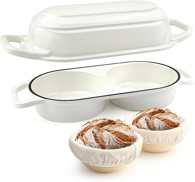 YONILL Mini Double Dutch Oven for Sourdough Bread Baking by YONILL