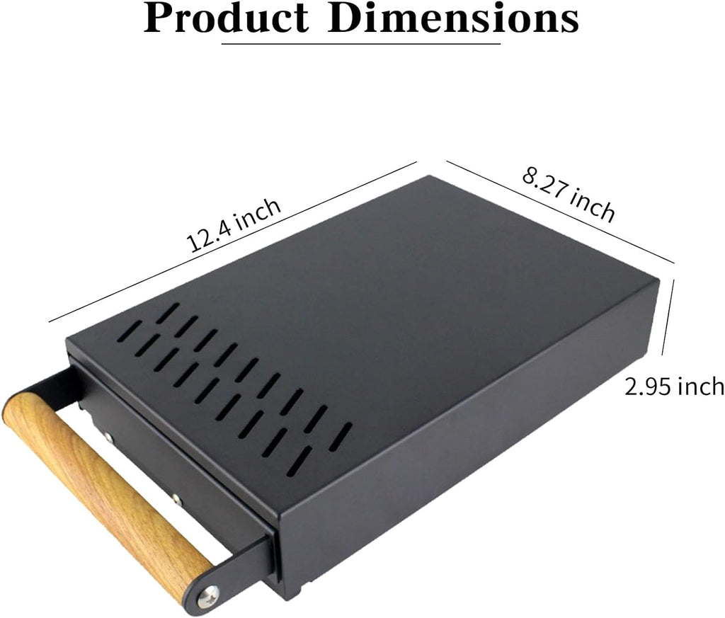 Handle Drawer Knock Box, Stainless Steel Detachable Coffee Stick