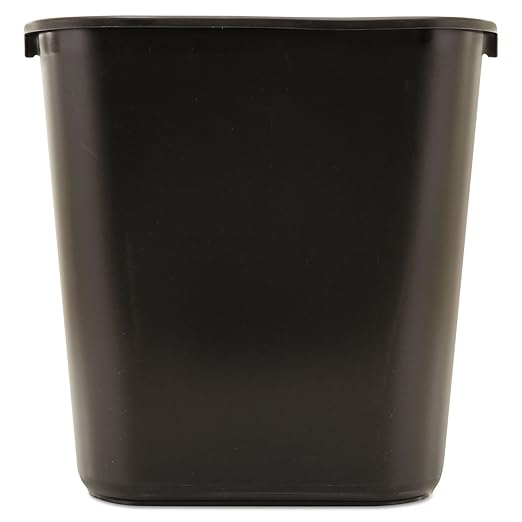 Rubbermaid Commercial Products Resin Wastebasket/Trash Can, 7-Gallon/28-Quart by RubbermaidCommercialProducts