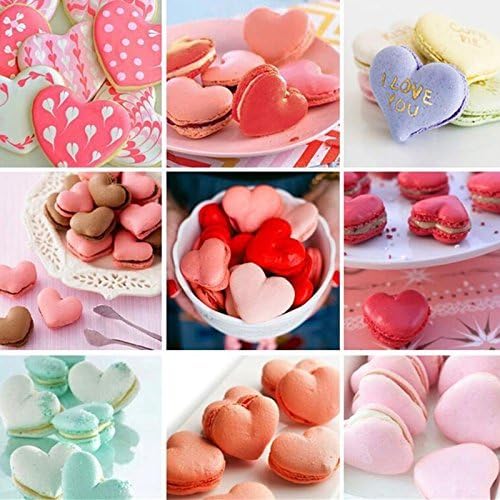 beicemania® Silicone Classic Bear Heart Penguin Macaron Baking Mat for