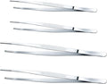 Yaomiao 4 Packs 12 Inch 10 Inch Bar Tweezers Silver Cocktail Tongs Long Garnish by Yaomiao