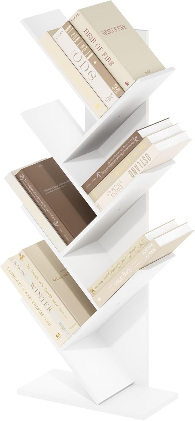Furinno Tree Book Shelf, 7-Tier Bookshelf by Furinno-FitsYourSpaceFitsYourBudget