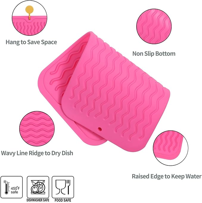 MicoYang Silicone Dish Drying Mat - Image 3